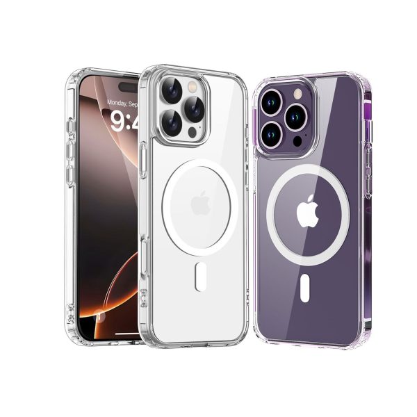 Cover Transparente MagSafe para iPhone 16 | Acrílico Anticaídas Funda Antigolpes