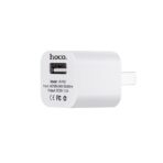 Hoco - Cargador Inteligente UH102 – Entrada 100-240V con Salida 5V/1A - Imagen 2
