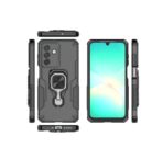 Cover Samsung Galaxy F16 5G – Resistente con Soporte de Anillo Magnético Giratorio TPU + PC a Prueba de Golpes - Imagen 2