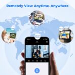Cámara de Seguridad WiFi Hiseeu para Exteriores – Visión Nocturna a Color - Imagen 6