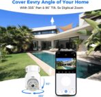 Cámara de Seguridad WiFi Hiseeu para Exteriores – Visión Nocturna a Color - Imagen 4