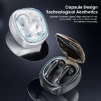 Toocki - Auriculares Inalámbricos TWS Bluetooth 5.3 con Pantalla LED, Modo Gaming 35ms - Imagen 2