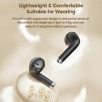 Toocki - Auriculares Inalámbricos TWS Bluetooth 5.3 con Micrófono, Pantalla de Carga y Control Táctil IPX4 - Imagen 3