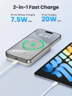 UGREEN - 5000mAh Power Bank Magnético 20W MagSafe - Imagen 3