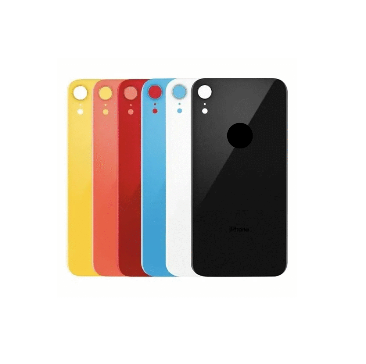 Tapa Trasera de Cristal para iPhone XR – Con Logo - Imagen 1