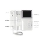 AMOCAM – Sistema de Videoportero con Monitor LCD 4.3” y Cámara Exterior con Visión Nocturna - Imagen 5