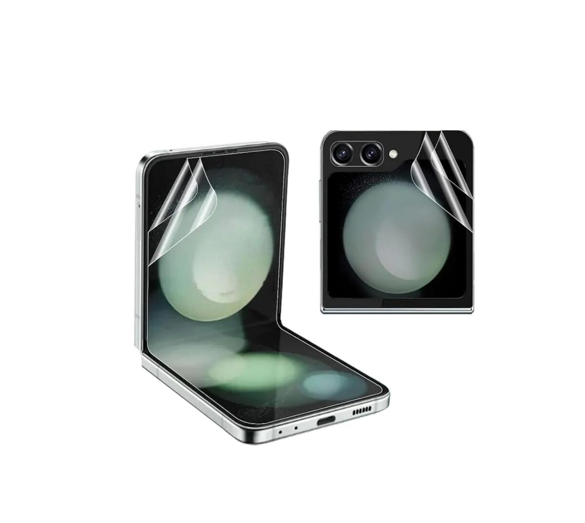 Mica de Hidrogel para Samsung Galaxy Z Flip3 – Protector Flexible con Paquete - Imagen 1