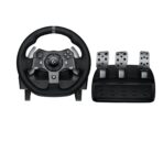 Volante de Carreras Logitech G920 – Xbox Series X|S, Xbox One y PC, Force Feedback, Pedales Ajustables