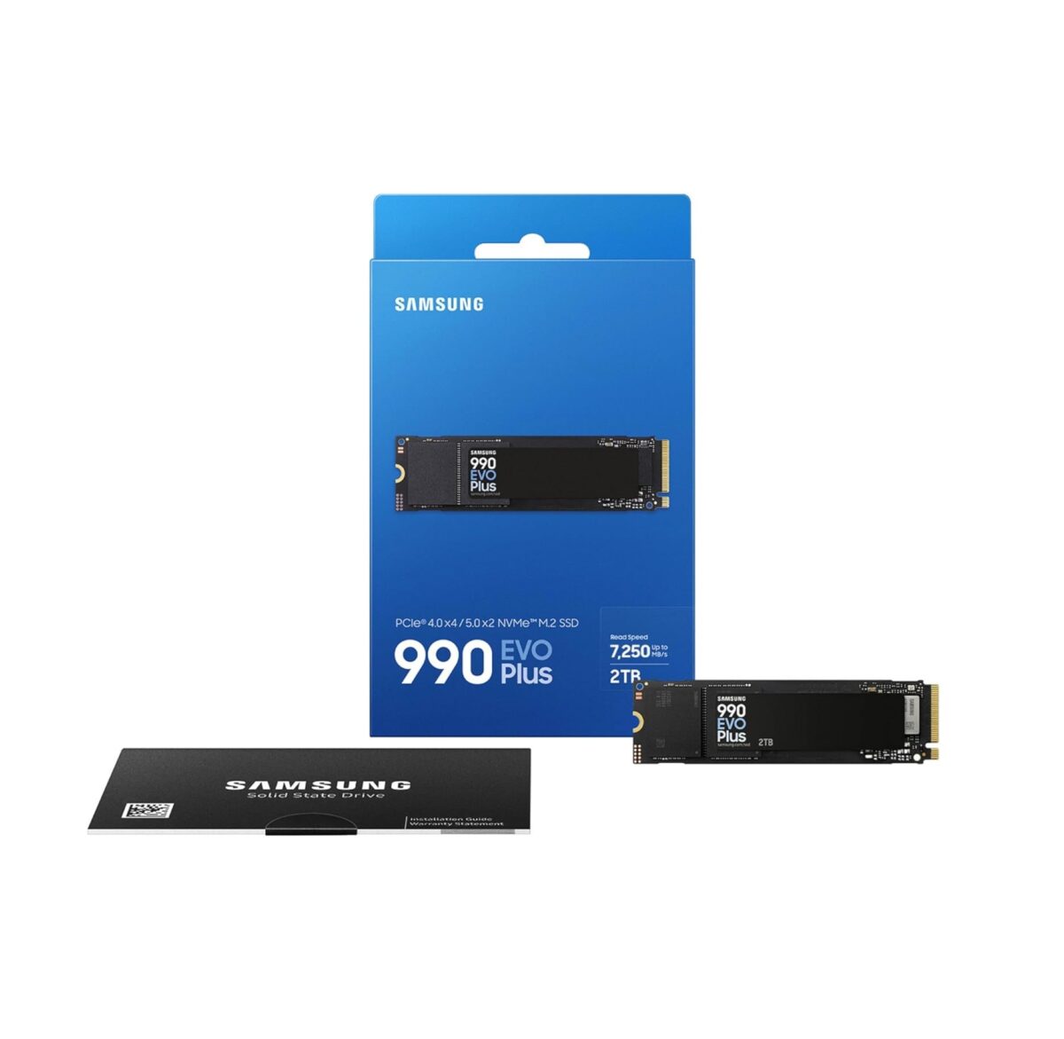 Samsung 990 EVO Plus 2TB – SSD NVMe M.2 PCIe 4.0/5.0, hasta 7250 MB/s, Intelligent TurboWrite 2.0 - Imagen 3
