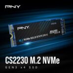 PNY CS2230 SSD Interno 1TB NVMe M.2 PCIe Gen3 x4 – Hasta 3300MB/s - Imagen 3
