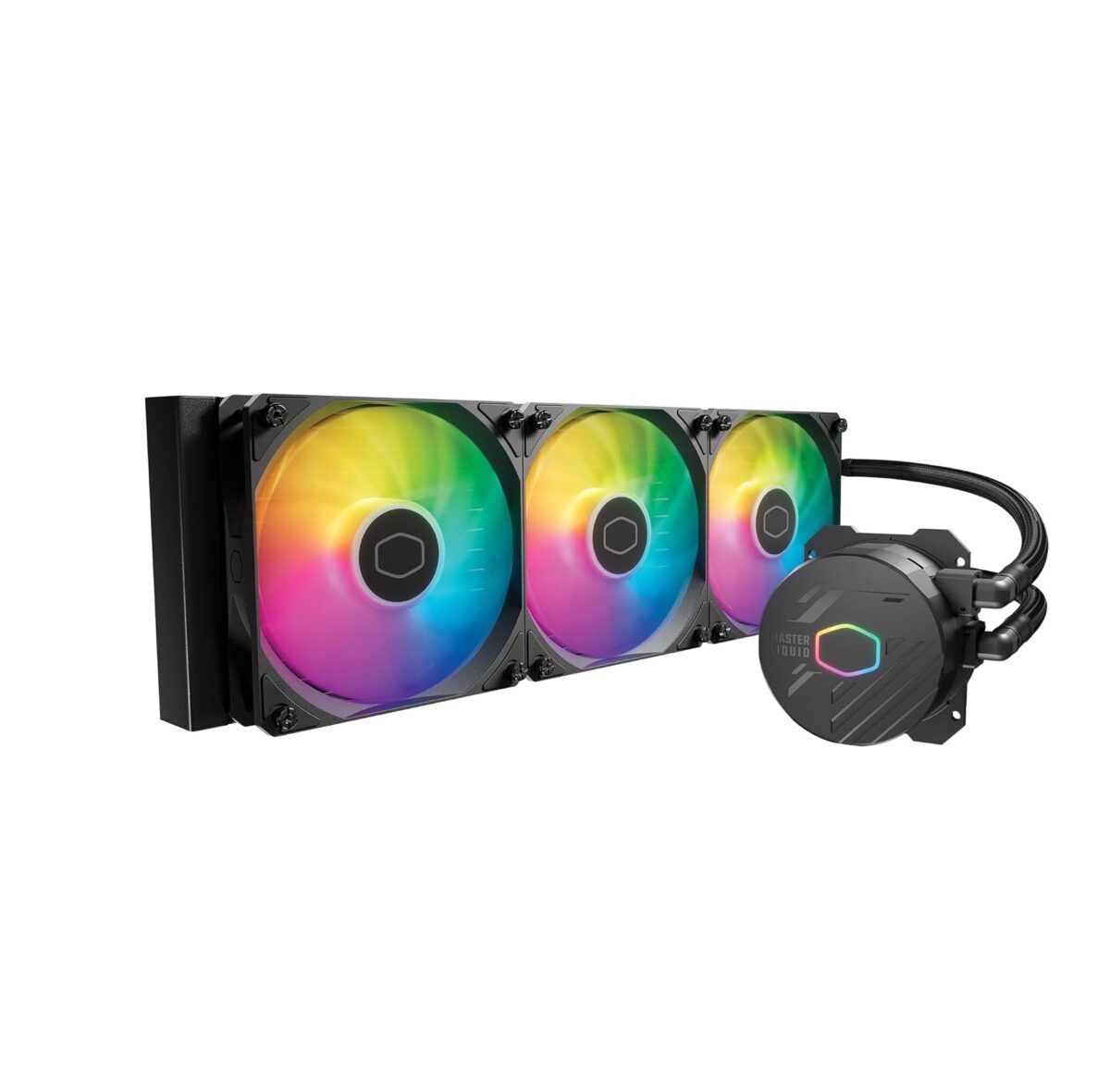 Enfriador Líquido Cooler Master MasterLiquid 360L Core – AIO ARGB, Bomba Gen S, Pasta CryoFuze, AM5/AM4 - Imagen 1