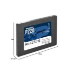 Patriot Memory P220 – SSD Interno 1TB 2.5" SATA III 6Gb/s – Hasta 550MB/s - Imagen 2