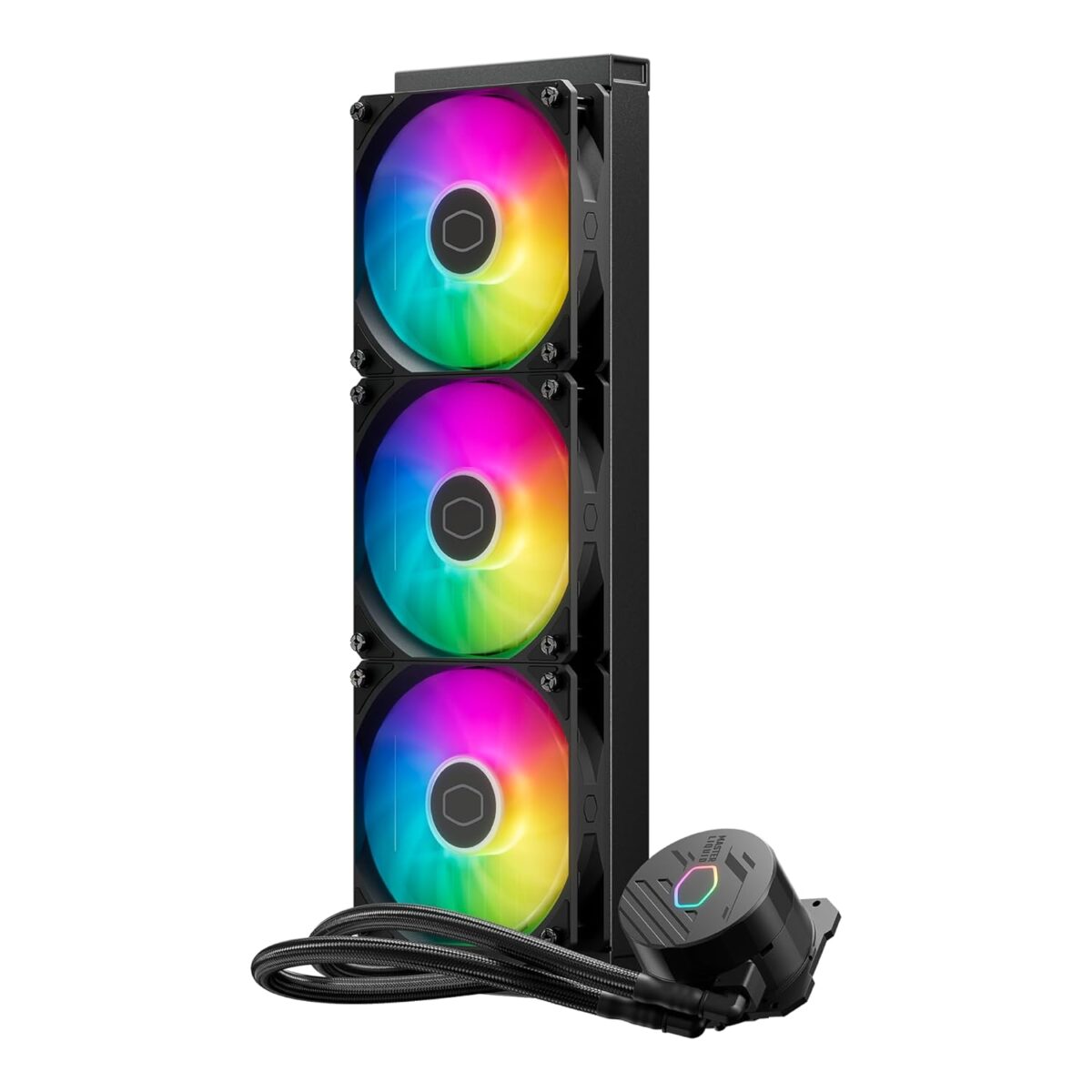 Enfriador Líquido Cooler Master MasterLiquid 360L Core – AIO ARGB, Bomba Gen S, Pasta CryoFuze, AM5/AM4 - Imagen 2