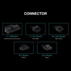 Fuente de Poder GAMDIAS Helios M1-550B – 550W ATX, 80 PLUS Bronze - Imagen 4