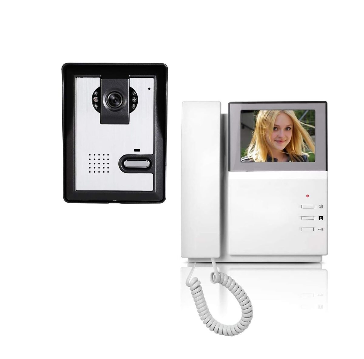 AMOCAM – Sistema de Videoportero con Monitor LCD 4.3” y Cámara Exterior con Visión Nocturna - Imagen 1