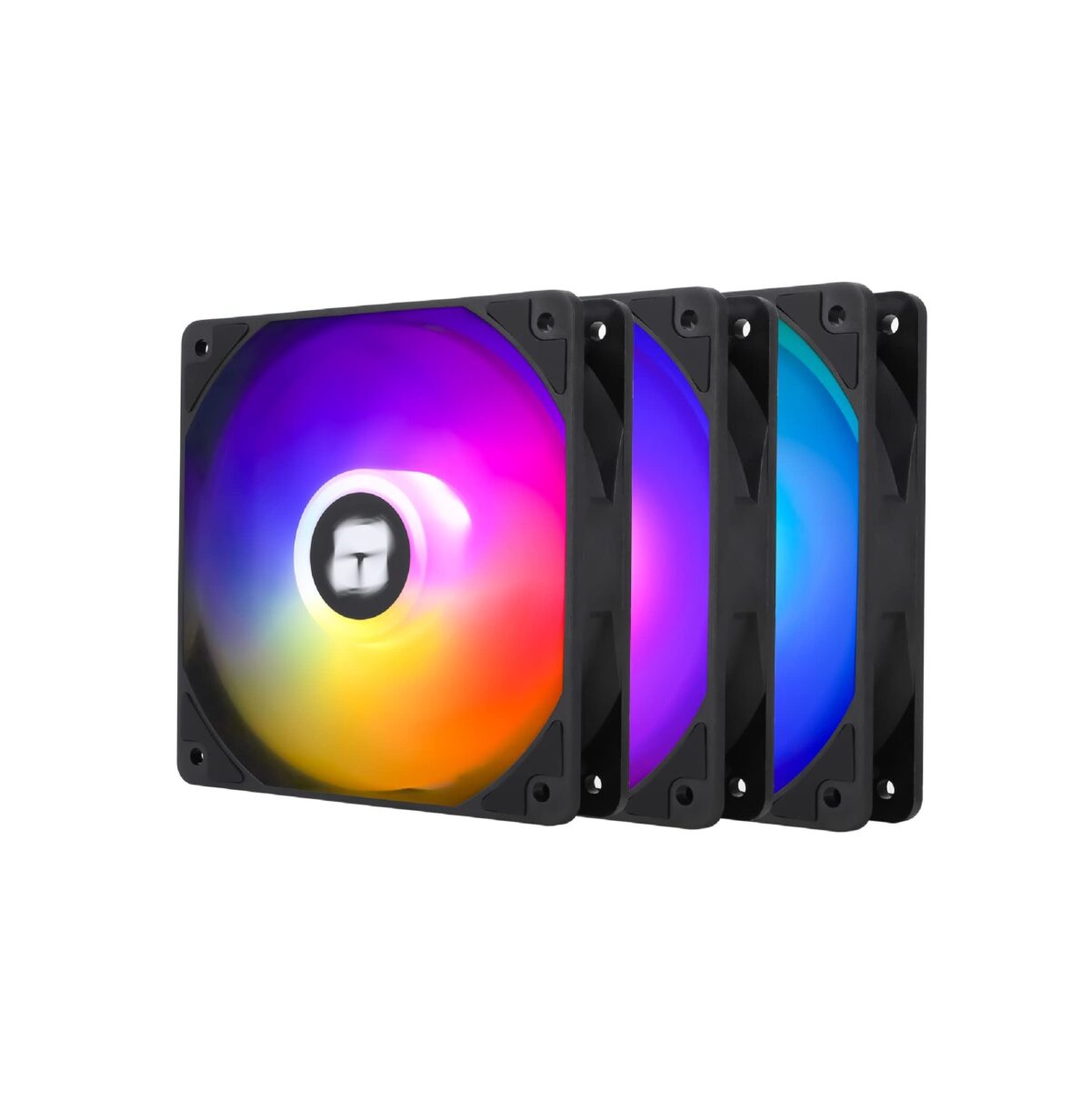 Thermalright TL-C12C-S X3 – Pack de 3 Ventiladores ARGB 120mm PWM Silenciosos con Rodamiento S-FDB - Imagen 1