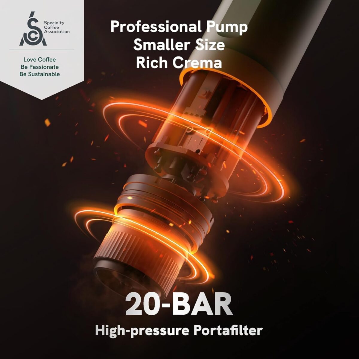 OutIn Nano – Cafetera Espresso Portátil Eléctrica | USB-C - Imagen 5