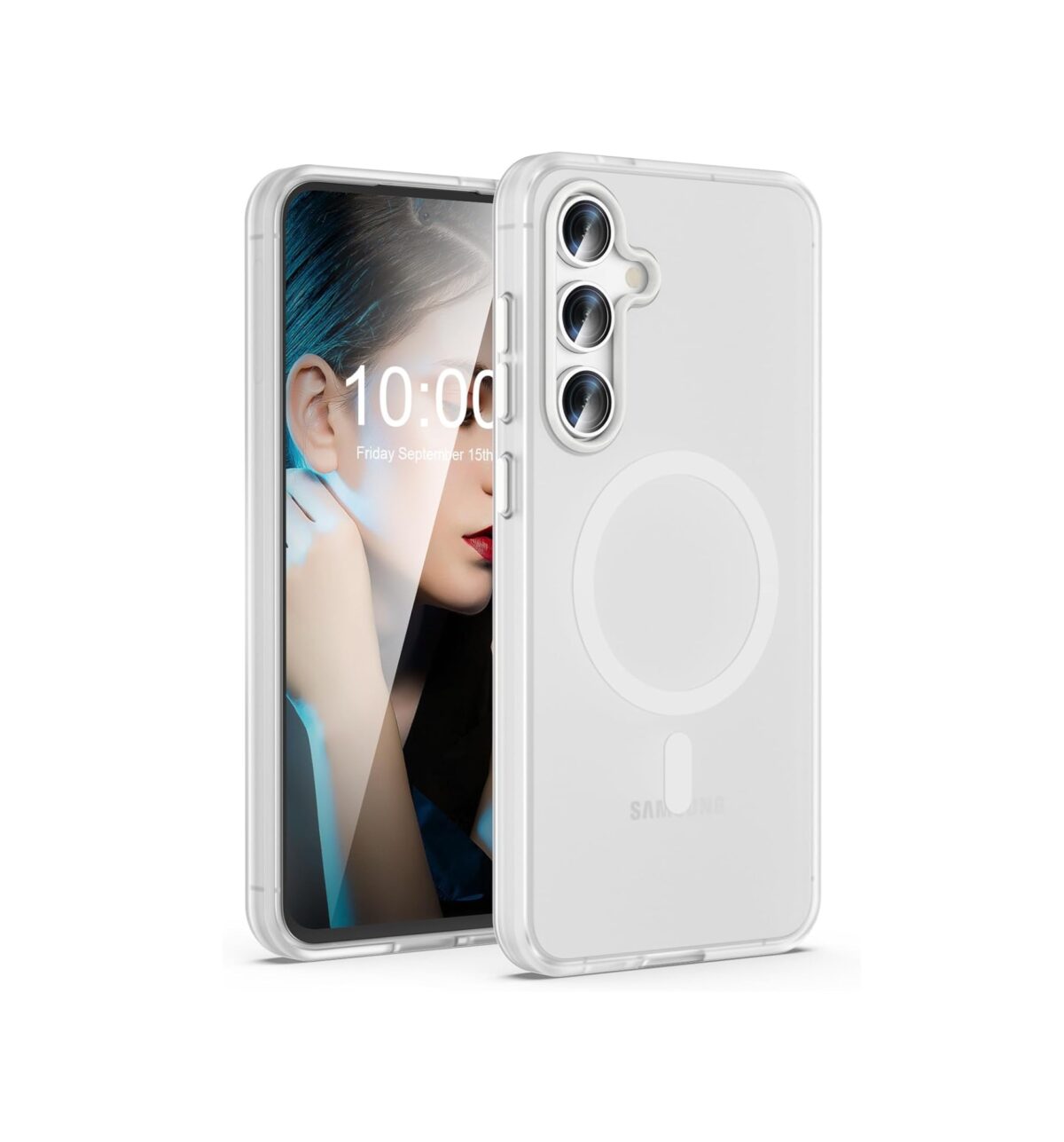 Cover Mate MagSafe para Samsung Galaxy S22 | Acrílico Anticaídas Funda Antigolpes - Imagen 1