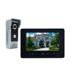 Sistema de Videoportero con Monitor LCD 7” y Cámara Exterior HD con Visión Nocturna