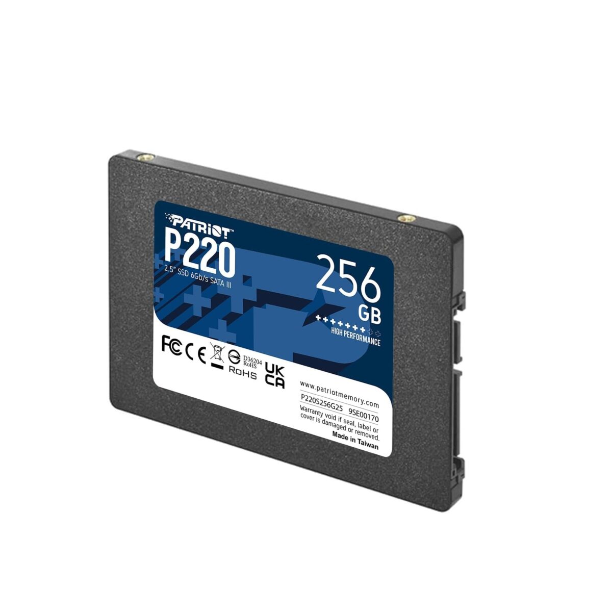 Patriot Memory P220 SSD Interno 256GB – SATA III 2.5” Unidad de Estado Sólido - Imagen 3