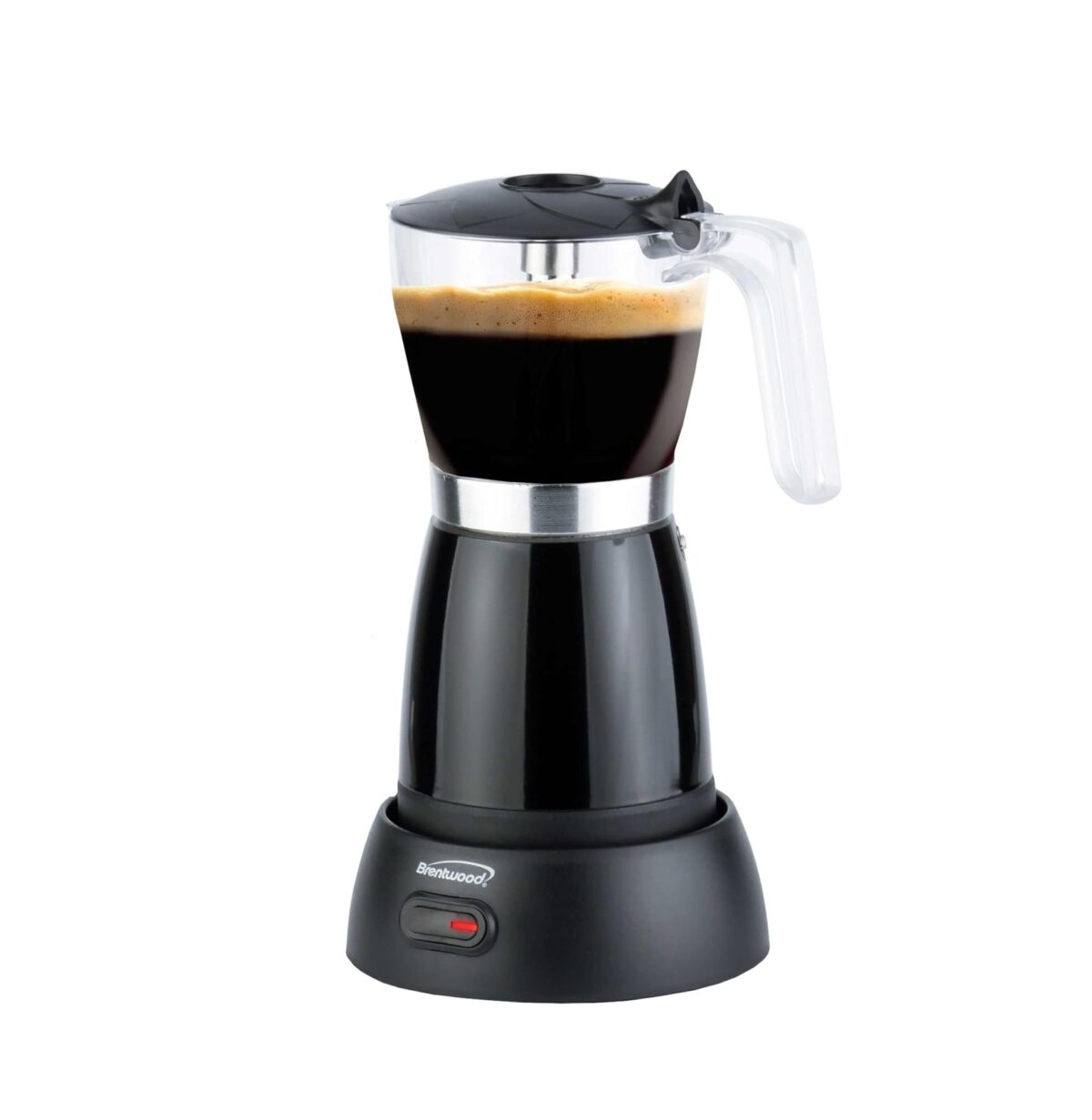 Brentwood TS-119BK — Máquina Espresso Eléctrica Inalámbrica 550 W | 3–6 Porciones - Imagen 1