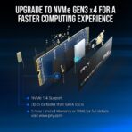 PNY CS2230 SSD Interno 1TB NVMe M.2 PCIe Gen3 x4 – Hasta 3300MB/s - Imagen 4