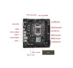 Motherboard ASRock H470M-HVS Micro-ATX – Intel 10ª Gen, DDR4, HDMI/D-Sub, SATA3 - Imagen 3
