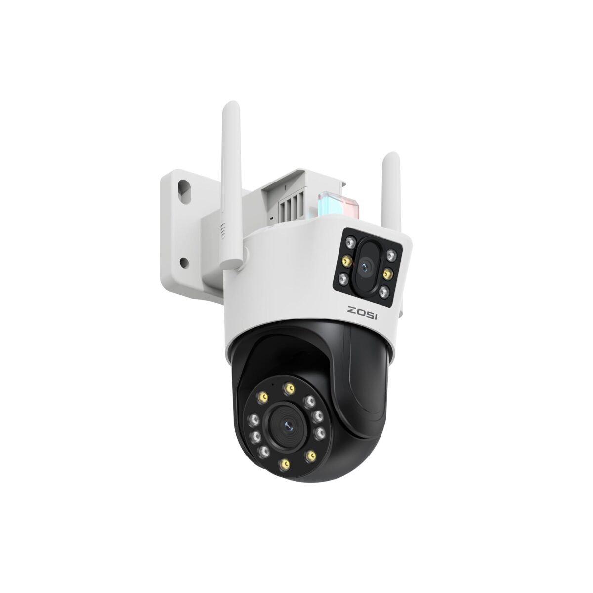 ZOSI C298 – Cámara de Seguridad WiFi 4MP Dual-Lens | Visión 360° PT | Detección Inteligente - Imagen 1