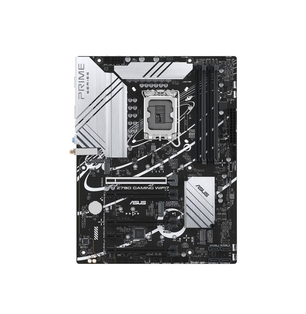 ASUS Prime Z790 Gaming WiFi 7 – Placa Base ATX Intel LGA 1700 DDR5 - Imagen 1