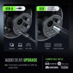 Micrófono FIFINE K688 – Dinámico USB/XLR con Brazo Metálico - Imagen 5
