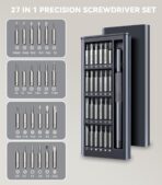 Juego de Destornilladores de Precisión 24 en 1 – Kit Magnético para iPhone, Laptop, Consolas y Electrónica - Imagen 2