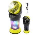 Ventilador de niebla portátil de 30000mAh con tanque de agua de 2L