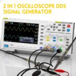 FNIRSI 1014D – Osciloscopio Digital 2 en 1 | 100MHz 2 Canales | 1GSa/s | Generador de Señal DDS + Pantalla 7 - Imagen 2