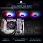 Thermalright Aqua Elite 360 ARGB – Enfriador Líquido AIO de CPU con 3 Ventiladores PWM 120mm - Imagen 6