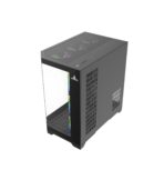 Funda ATX Gaming Iceberg Crystal Edge – Vista Panorámica 3 Lados Vidrio Templado + 7 Ventiladores ARGB - Imagen 4