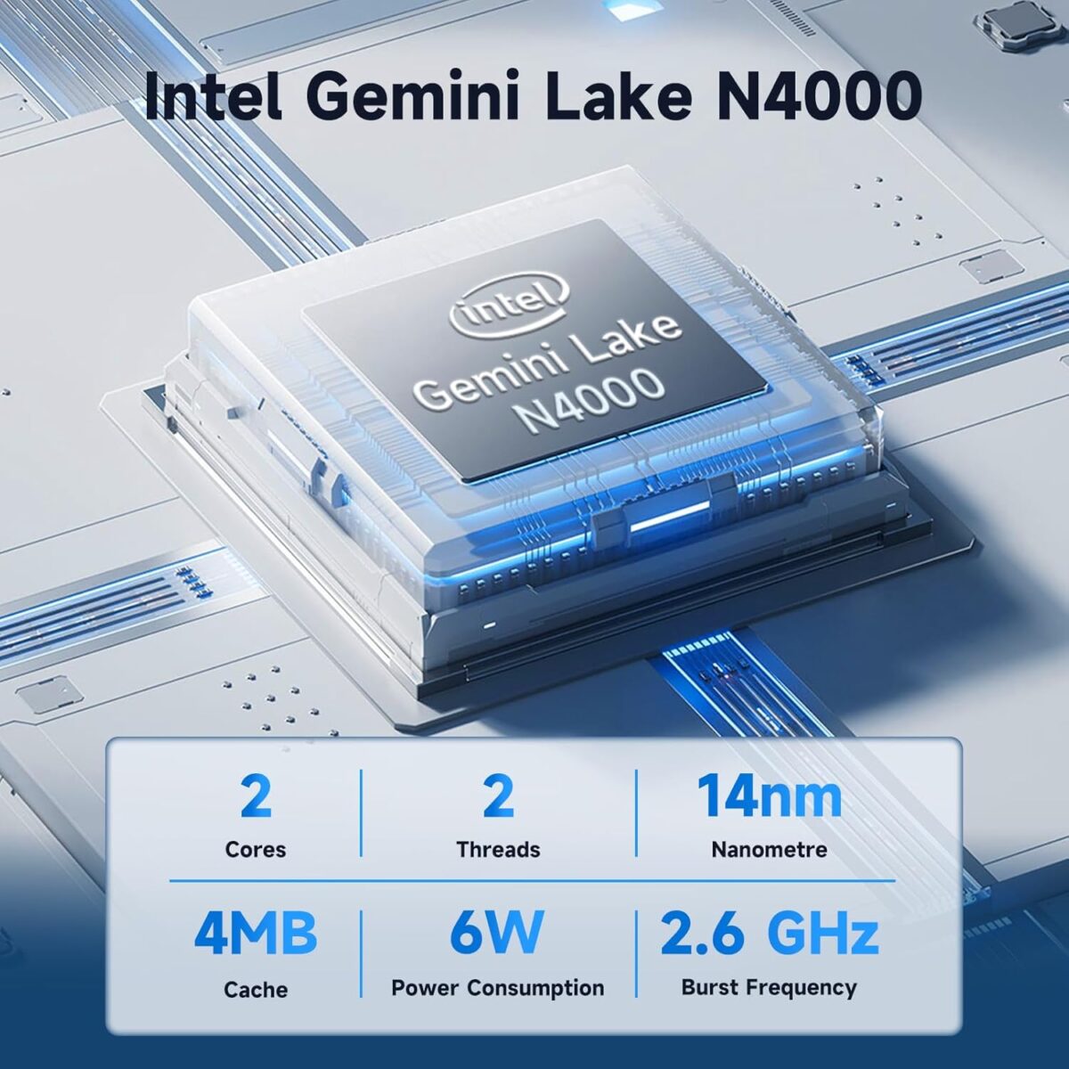 Mini PC Bmax B1 Pro – Intel N4000 hasta 2.6GHz, 8 GB RAM, 128 GB eMMC - Imagen 7