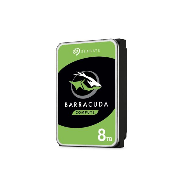 Seagate BarraCuda Disco Duro Interno 8TB 3.5" – SATA 6Gb/s, 5400 RPM, 256MB Caché