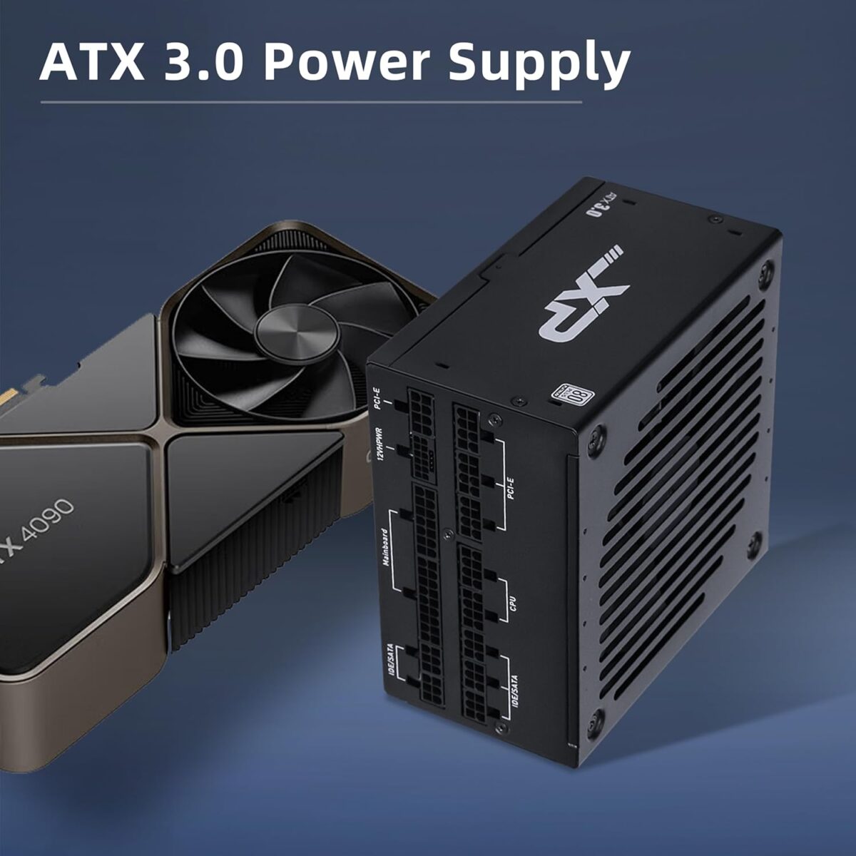 SAMA XP1200W – Fuente de Alimentación Gaming ATX 3.0 - Certificación 80+ Platinum - Imagen 4