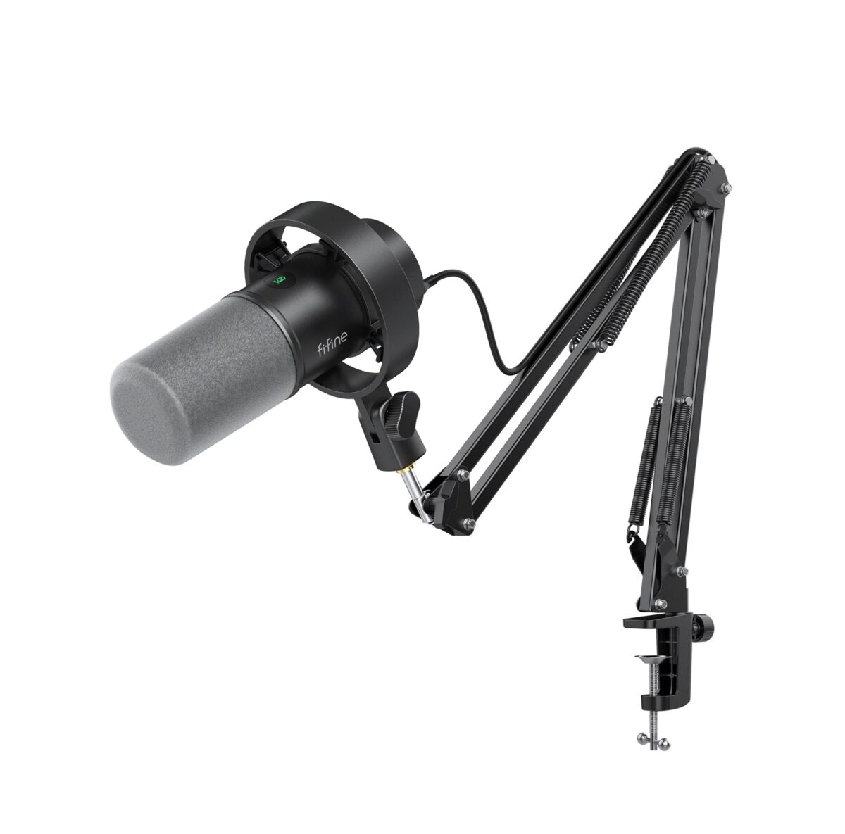 Micrófono FIFINE K688 – Dinámico USB/XLR con Brazo Metálico - Imagen 1