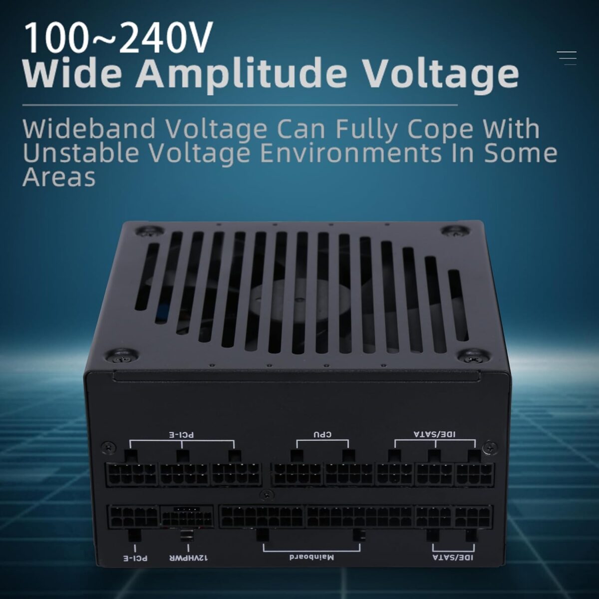 SAMA XP1200W – Fuente de Alimentación Gaming ATX 3.0 - Certificación 80+ Platinum - Imagen 3