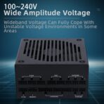 SAMA XP1200W – Fuente de Alimentación Gaming ATX 3.0 - Certificación 80+ Platinum - Imagen 3