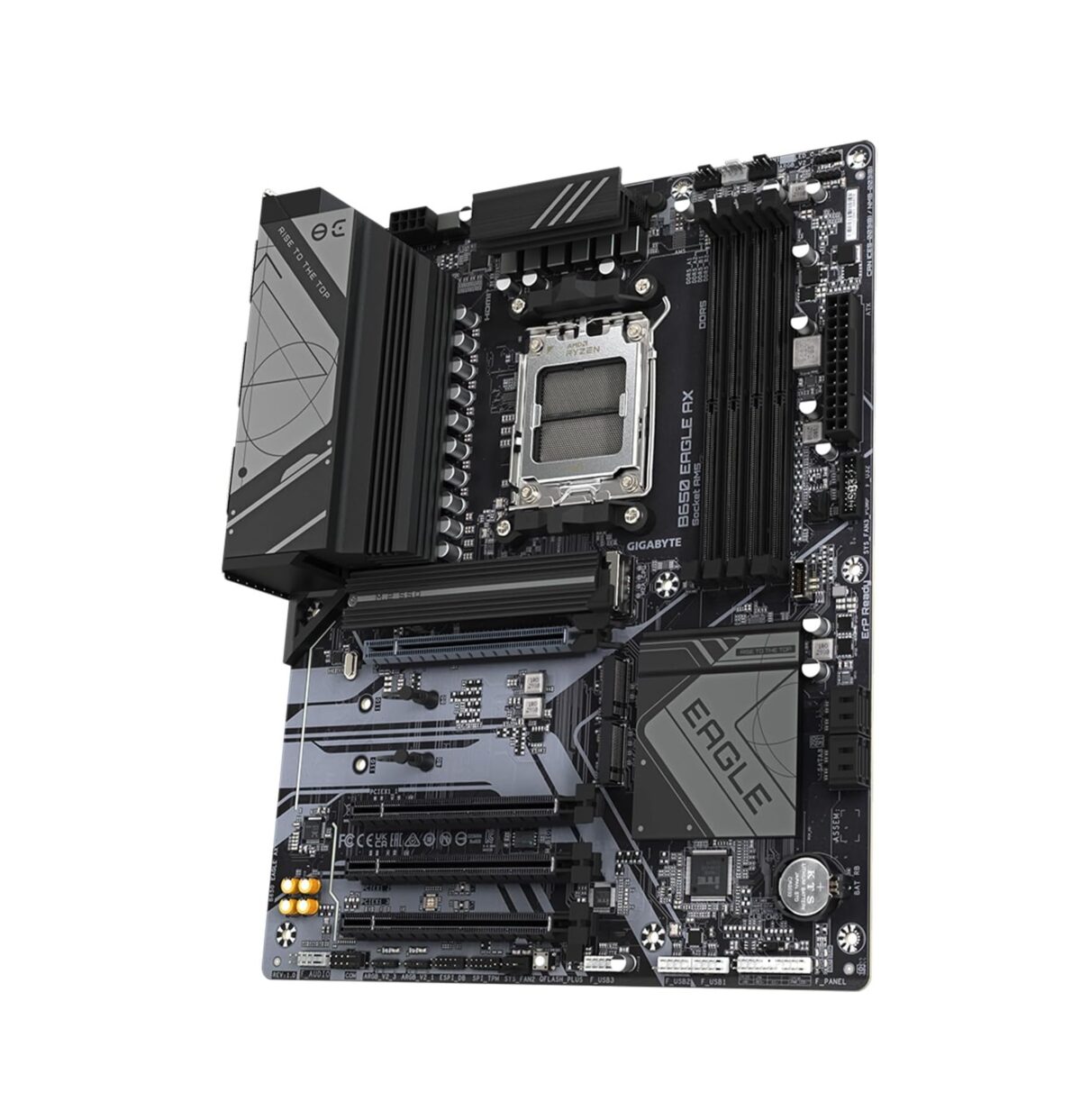 Motherboard GIGABYTE B650 Eagle AX – AM5, DDR5, PCIe 5.0, WiFi 6E, ATX - Imagen 4