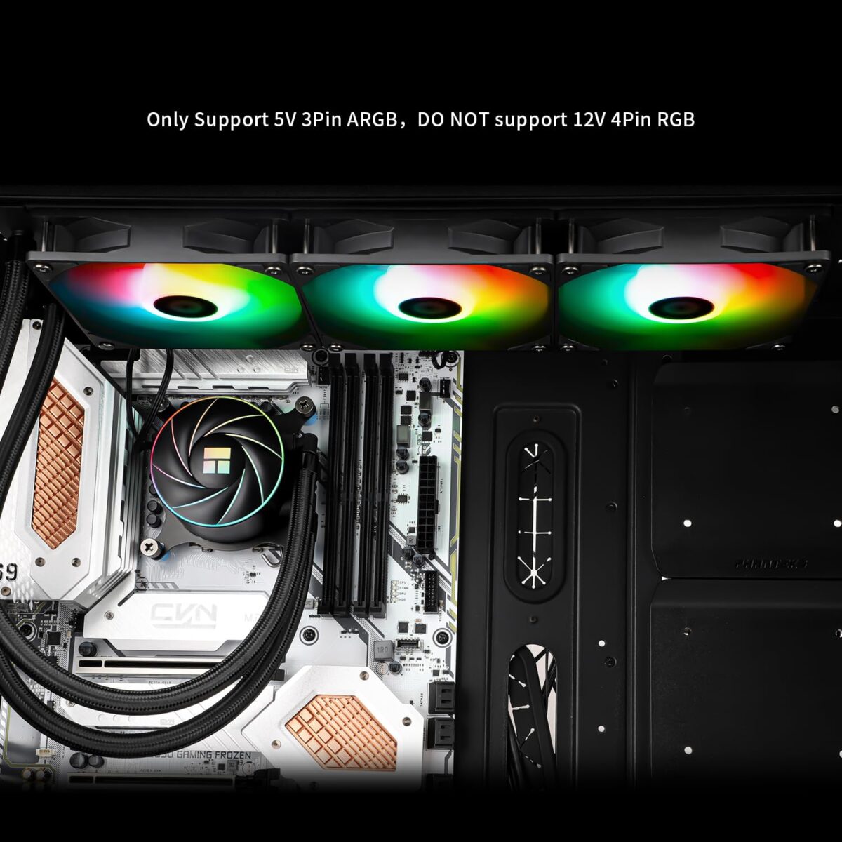 Thermalright Aqua Elite 360 ARGB – Enfriador Líquido AIO de CPU con 3 Ventiladores PWM 120mm - Imagen 2