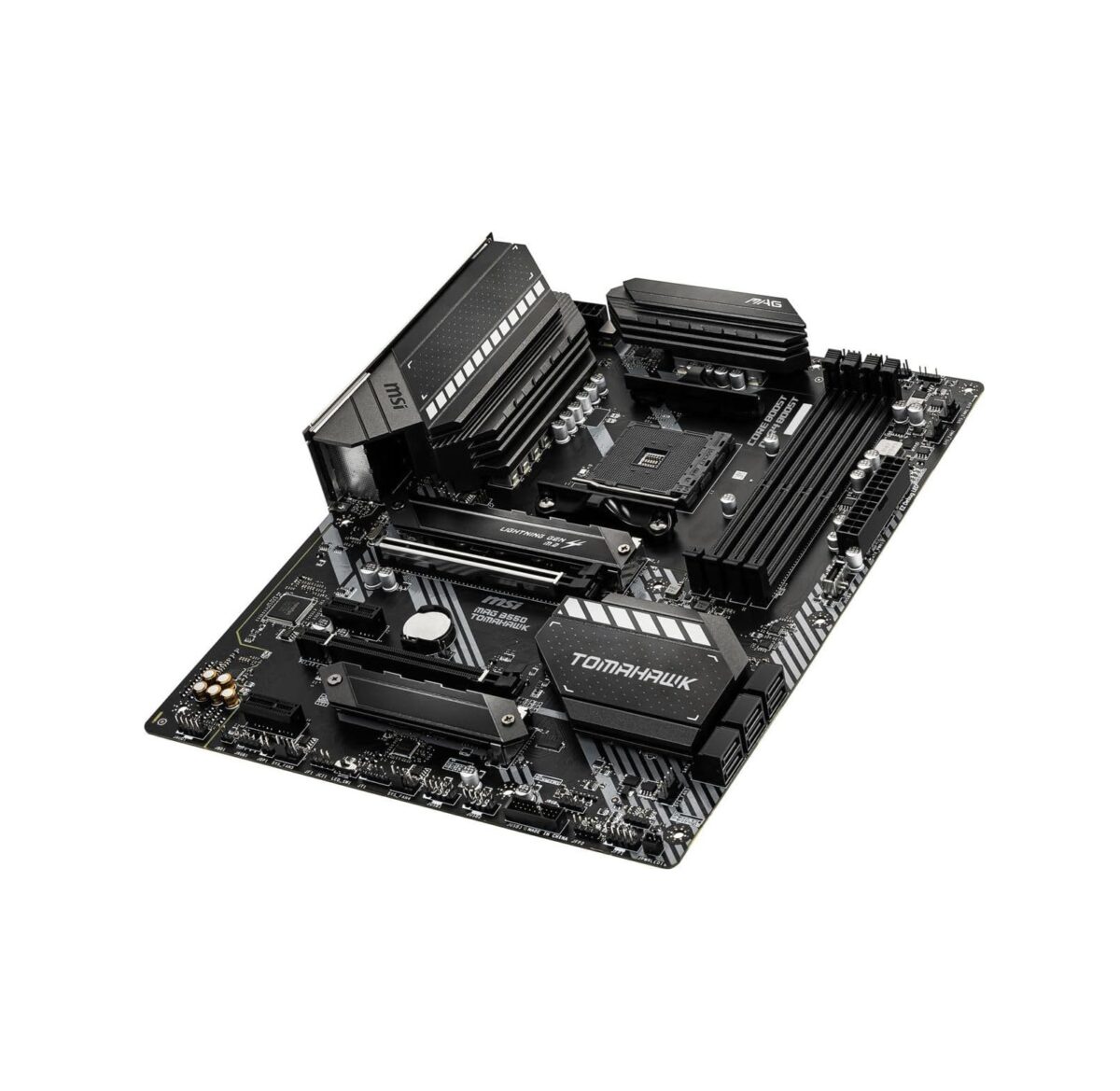 MSI MAG B550 Tomahawk – Placa Base Gaming ATX AM4, DDR4, PCIe 4.0, M.2, USB 3.2 Gen 2 - Imagen 4