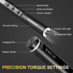Juego de Destornilladores Eléctricos XIAONIAN 76 en 1 – 3.7V, Pantalla LED, USB-C, Torque Ajustable - Imagen 3