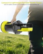 Ventilador de niebla portátil de 30000mAh con tanque de agua de 2L - Imagen 8