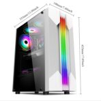 Chasis Gaming suevery SU-66C – Torre Micro-ATX | Vidrio Templado - Imagen 3
