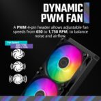 Enfriador Líquido Cooler Master MasterLiquid 360L Core – AIO ARGB, Bomba Gen S, Pasta CryoFuze, AM5/AM4 - Imagen 4