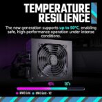 Fuente de Poder Cooler Master MWE Gold 850 V2 – 850W ATX Modular - Imagen 9