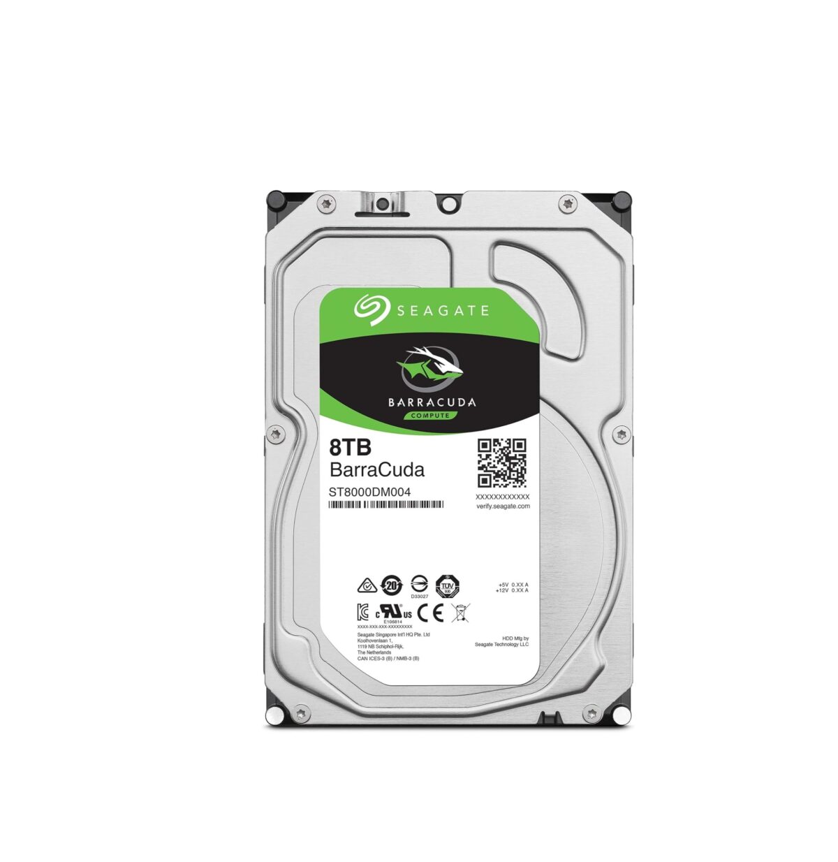 Seagate BarraCuda Disco Duro Interno 8TB 3.5" – SATA 6Gb/s, 5400 RPM, 256MB Caché - Imagen 2